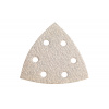 Metabo 25 samolepiacich brúsnych papierov 93x93 mm, P 320, farba, DS 625688000