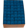 Biliardová krieda na tágo TRIANGLE Blue 144ks (Modrá krieda TRIANGLE, vysoká kvalita)