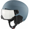 ALPINA Lyžiarska prilba ARBER VISOR Q-LITE dirt-blue - Veľkosť L (58-62 cm)