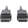 ASSMANN DisplayPort connection cable DP M/M 3m w/lock UHD 8K Vers. 1.3/1.4 bl AK-340106-030-S