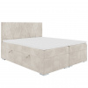 MEBLINE Kontinentálna posteľ CHERYL 160x200 magic velvet 2250