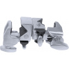Kupo KCP-720 Double Convi Clamp - Silver