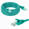 Patch kábel RJ45, kat. 5e UTP, 10m, Netrack, zelený