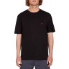 pánske tričko VOLCOM STONE BLANKS TEE Black XL