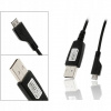 Kábel Samsung USB - microUSB typ B 0,7 m čierny