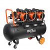 Kraft&Dele Bezolejový kompresor 100L / 3 x 1500W KD1394