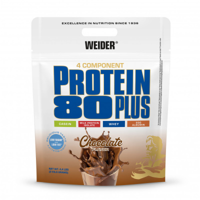 WEIDER Protein 80 Plus 2000g Príchuť: čokoláda