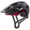 UVEX REACT MIPS BLACK-RUBY RED MATT 2025 - 56-59