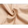 Béžové saténové prostěradlo plachta bez gumy 140x230