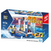 Blocki lego stavebnica Polícia, Polícia stanica 2v1,kompatibilne 92 dielov (Blocki lego stavebnica Polícia, Polícia stanica 2v1,kompatibilne 92 dielov)