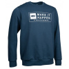 Nash Mikina Make It Happen Coordinates Jumper Navy Blue - M