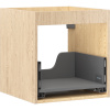 Mexen Box-A korpus skrinky pod umývadlo 45 cm, 1 zásuvka, dub - 91AX0-0450-470-1-81
