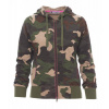 PAYPER FREESTYLE LADY 000258-0016 / Dámska mikina s kapucňou - camouflage L