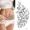 Dočasné tetovanie na telo 3D Kvety - 5 druhov Variant: 3
