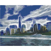 ZUTY Maľovanie podľa čísel ABSTRAKTNÝ MANHATTAN Rámovanie bez rámu a bez vypnutia plátna Rozmer 80x100 cm