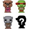 Funko Bitty POP! Ninja Korytnačky Splinter 4-pack