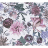 A.S. Création | Vliesová tapeta na stenu Dream Flowery 38175-2 | 0,53 x 10,05 m | biela, fialová, šedá + Biela, fialová, šedá vliesová tapeta na stenu 381752 v rozmere 0,53 x 10,05 m