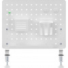 Pegboard upínací na stůl šedý ocel Po