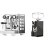 Rocket Espresso Appartamento, white + Eureka Mignon Specialita, CR anthracite