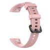 BStrap Silicone Line remienok na Honor Band 4, pink SHO001C06