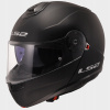 Výklopná motocyklová prilba LS2 FF908 Strobe II Solid Black ECE 22.06 P/J