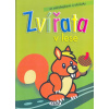 Zvířata v lese - Veverka se samolepkami