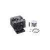 Kompletný valec s piestom pre krovinorezy Stihl SP200 FS120 FS120R FS200 FS200R FS250 FS250R 38 mm (OEM 41340201212)