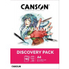Canson Graduate Discovery Pack Manga, A4, 10 listov