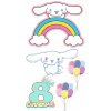 CUKROVÁ TLAČ jedlý obrázok na tortu Cukrová hmota Cinnamoroll Hello Kitty Kuromi1