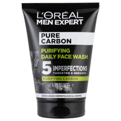 L'Oréal Paris Men Expert Pure Carbon čistící gel s aktivním uhlím, 100ml -