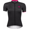 FORCE dres F POINTS LADY kr. rukáv, černo-růžový Velikost: S