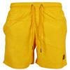Kúpacie plavky Urban Classics - Block Swim Shorts Chrome Yellow M