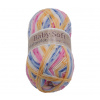 Bellatex Příze BABY SOFT multicolor 100g / 360 m Bílá,Modrá,Žlutá,Růžová