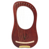 CEGA Lyre Harp 10 Strings Coffee