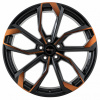 BROCK RC34 bom - čierna oranžová matná 7,5x19 5x112 ET50 355738