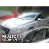 Deflektory na Peugeot 508 2011-2018 (predné)