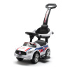 BABY MIX Detské odrážadlo so zvukom a vodiacou tyčou AMBULANCE biele 84x44x85 biela
