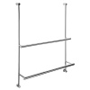 Sapho Závesný držiak uterákov na sprchovú zástenu 600x730x125mm, chróm SPH 1301-09