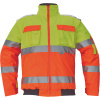 CERVA GROUP a.s. CLOVELLY pilot bunda HV Farba: žltá/oranžová, Veľkosť: 3XL