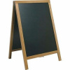 SECURIT A - tabuľa 55 x 85 cm Duplo - Teak SBD-TE-85
