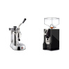 La Pavoni Stradivari Professional Lusso + Eureka Mignon Perfetto, CR black