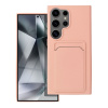 OEM Puzdro CARD case pre SAMSUNG S24 Ultra ružové