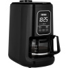 TESLA CoffeeMaster ES400 Kávovar s mlynčekom, Digitálne hodiny a časovač, na zrnkovú kávu, mletú kávu alebo čaj, 600 ml sklenená konvica, 900W