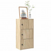 zahrada-XL Knižnica dub sonoma 40x24x77 cm kompozitné drevo 860366