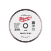 Diamantový rezací kotúč MILWAUKEE 230 x 2,3 x 10 x 22,2 mm Continuous Speedcross DHTI
