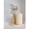 LEORA PILLAR sójová sviečka sviečka: MIDI PILLAR 12cm