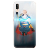 Odolné silikónové puzdro iSaprio - Mimons Superman 02 - Huawei P20 Lite