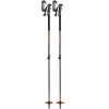 Leki Helicon Lite velikost 110-145cm barva dark anthracite/neon orange/black