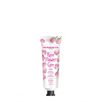 Dermacol Rose Flower Care krém na ruky 30 ml