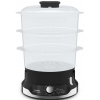 Tefal Ultracompact VC204810 Parný varič potravín s 3 košmi Voľne stojaci 800 W čierny Tefal